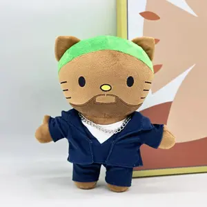 Hello Kitty Frank Ocean Suit Boy Plush Doll Figure Stuffed Toys Cute Boys Girls Christmas Gift