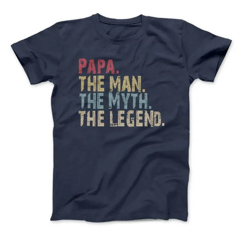 Papa The Man The Myth The Legend T-shirt The Man The Myth The Legend Papa Papa Gift Papa Shirt Can Be Personalized Free Hoodie, T-shirt and sweater