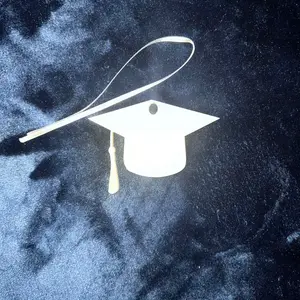 Sublimation Graduation Cap Ornament 10pk