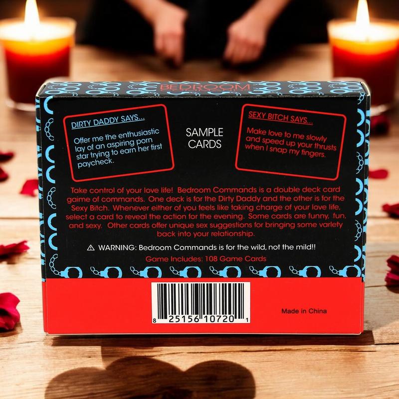 Bedroom Commands Bed Room Bedroom Commands Adult Card Game Risque Fun 108 Cards Hen Party Valentines Day