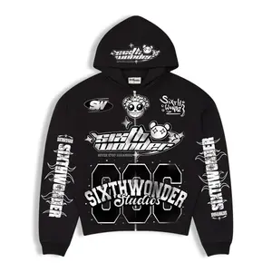 Sixthwonder Never Stop Dreaming zip-up hoodie