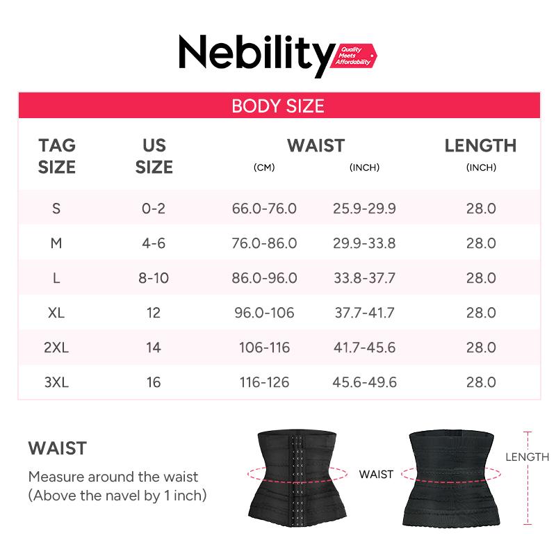 [MAX] Nebility Women's Belts Sports belt shapewear for Daily Gym- Basic Minimalist faja Comfort Bridal Womenswear