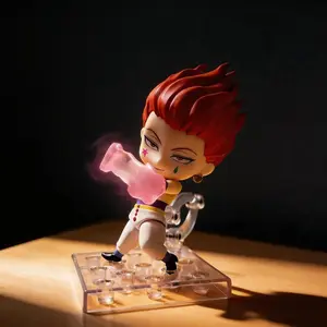 Anime Hunter x Hunter Hisoka Q Version Figure 10cm Collectible Model for Fans Collection Anime Merchandise Des