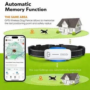 Dog GPS Tracker – Real-Time Tracking, Wireless Fence, Safety Alert, Waterproof, AI Health Assistant, Share with Family