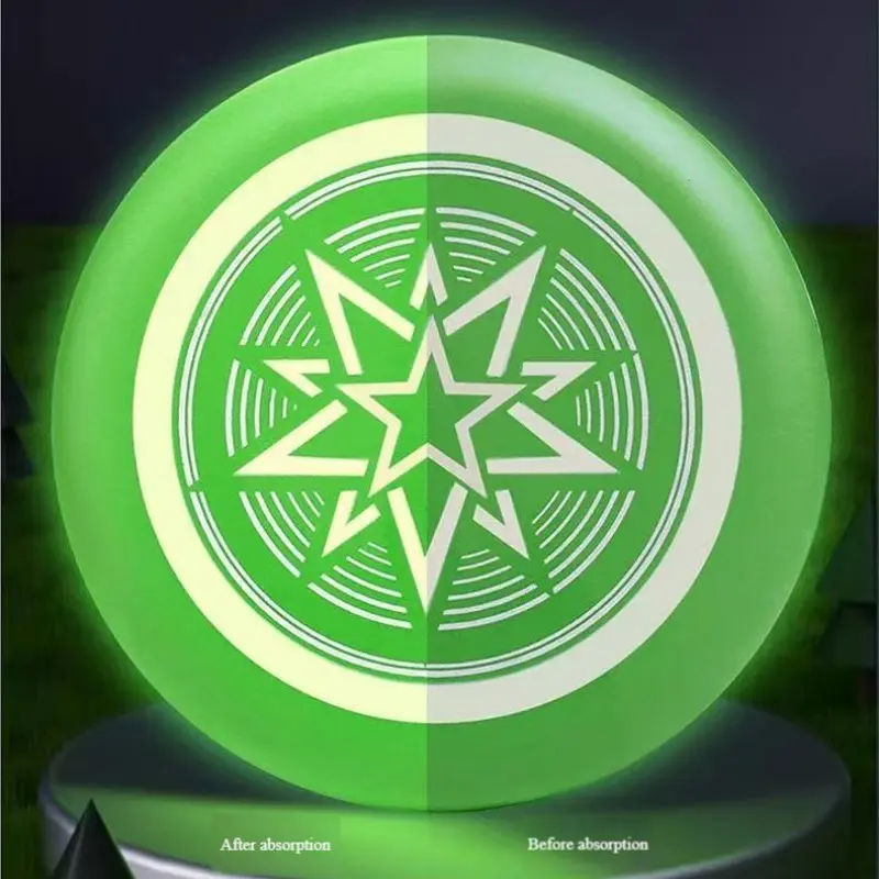 Fluorescent Soft, Fresh Starburst Simple Style Design, Absorb Light Energy Night Glowing, Kids Adult Active Outdoor Parent-Child Sports Activities Toy