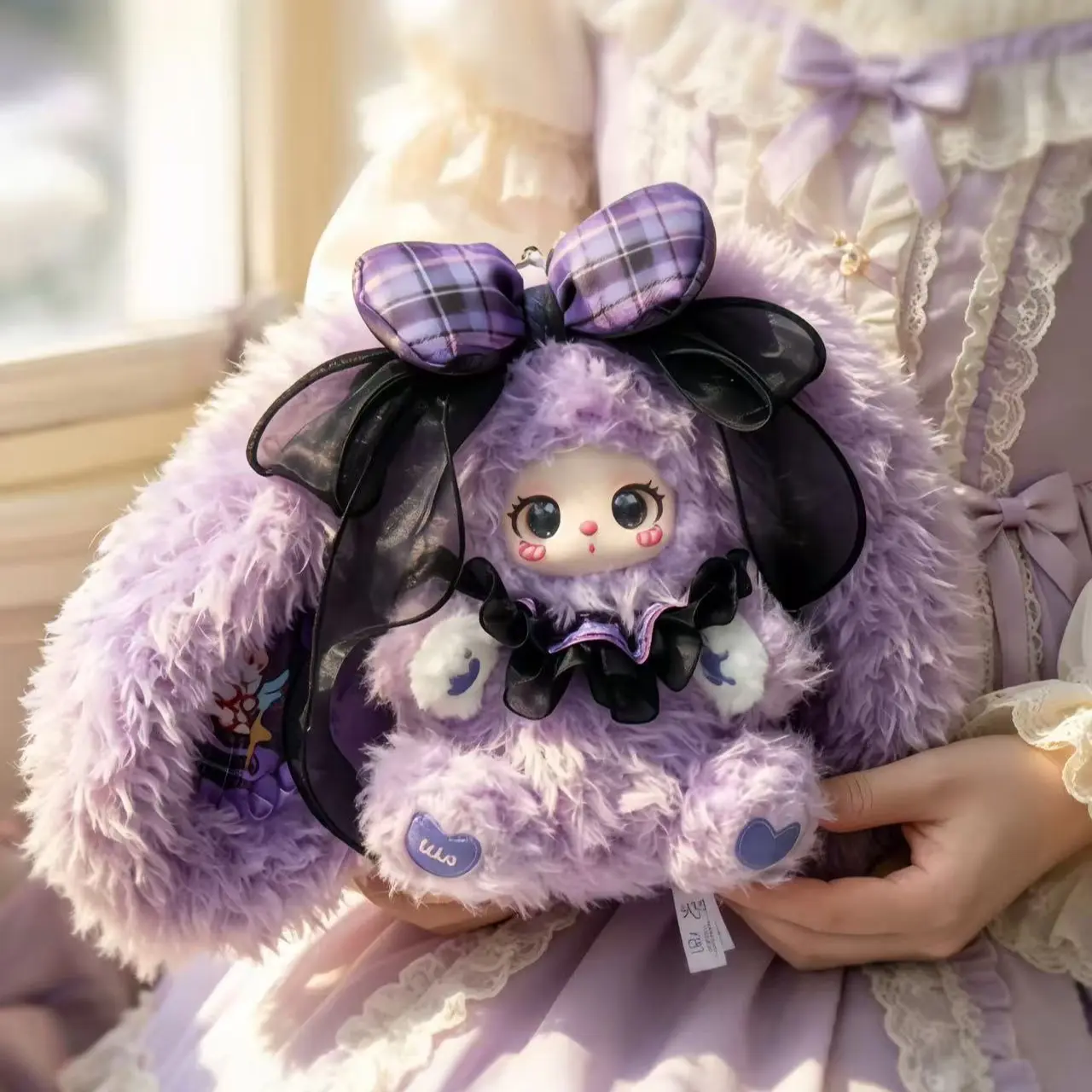 Liila-Star.Crow Bunny Painres 200% Plush BIfd Box Soft Plush Collectibles(Hidden Style Probability: 80:1)