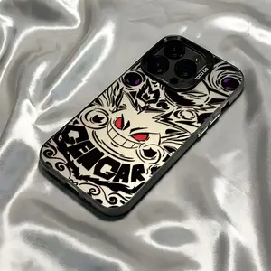 Evil Little Monster Gengar Protective Phone Case Suitable for iPhone 17 16e 16 15 14 13 12 11 Mini Pro Max Air X XR XSMAX 8 7 Plus Anti Fall Shockproof Matte Back Cover