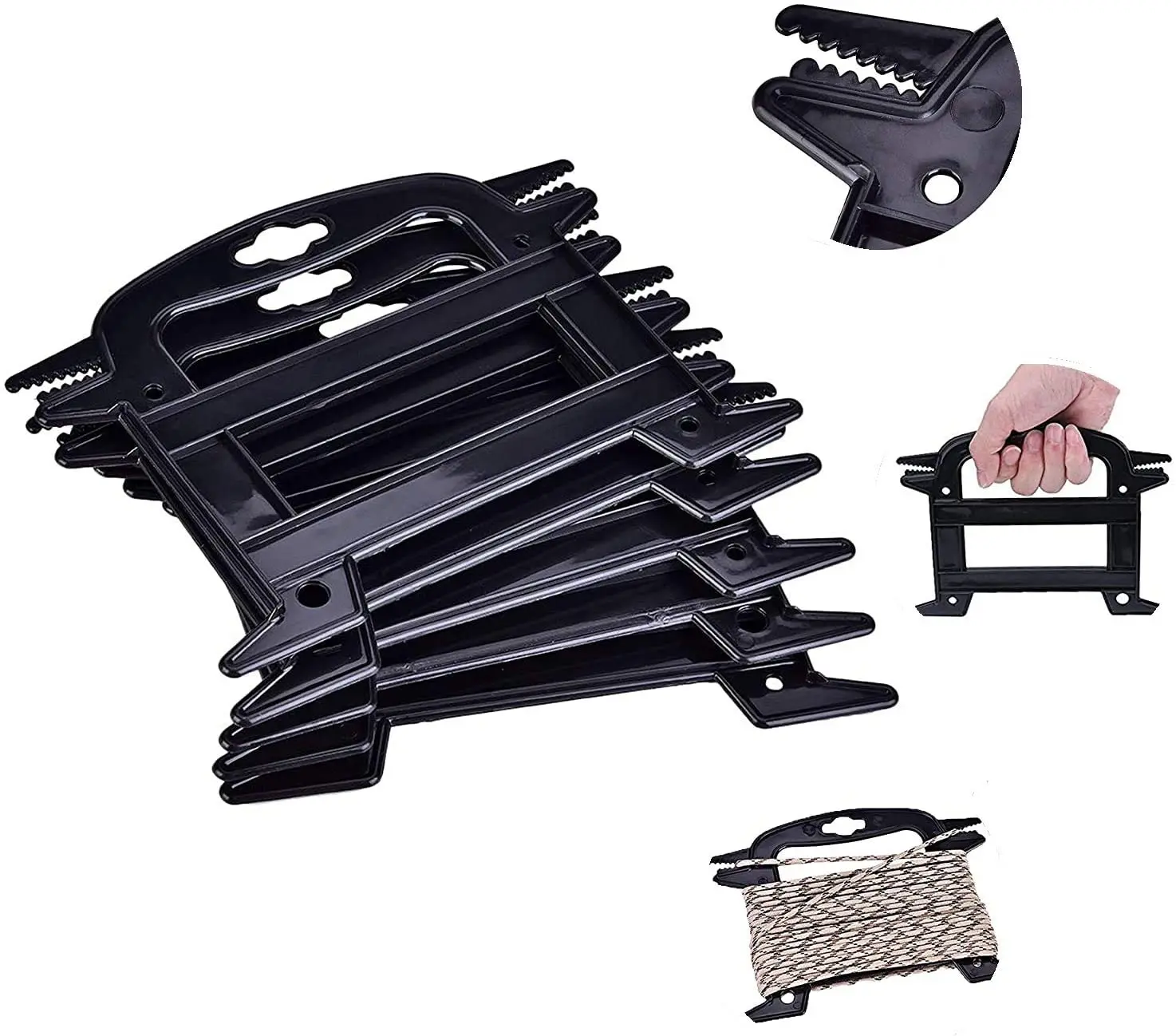 Rope and cord organizer,parachute cord organizer,rope winder spool tool,portable line winder