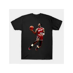 [100% Cotton] Jordan (2) Comfortable Men'S Round-Neck Short-Sleeved T-Shirt 180G T-Shirt For Men And Women