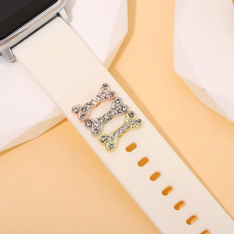 Glitz Dog Bone Charms for Apple Watchband