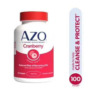 AZO Cranberry Urinary Tract Health Dietary Supplement, Sugar-Free, 100 Count