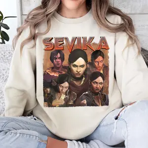 Sevika Arcane 2 Sweatshirt, Sevika Bootleg Shirt, Vintage Arcane Unisex T-Shirt, Sweatshirt, Hoodie