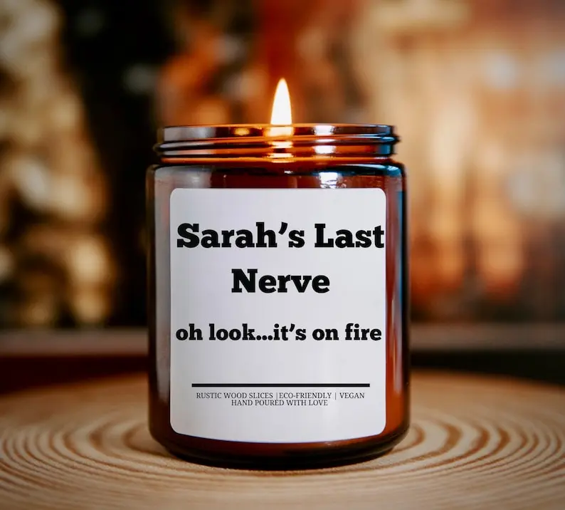 Personalized Christmas Gift,  Unique Gifts, Funny Candle, Personalized Gift, Handmade Gift, Best Gift, Funny Gag Gift
