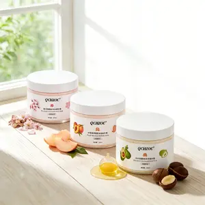 Luxury Niacinamide Body Scrub with 3 Scent Options: Cherry Blossom, Peach, Shea Butter | For Smooth, Glowing Skin