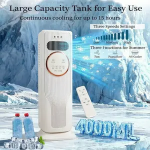 2-in-1 Bladeless Tower Fan Heater and Cooler, Quiet Oscillating Standing Fan with Dual Heating & Cooling Modes, Fast Warmth & Instant Cooling for Home Bedroom Living Room Office