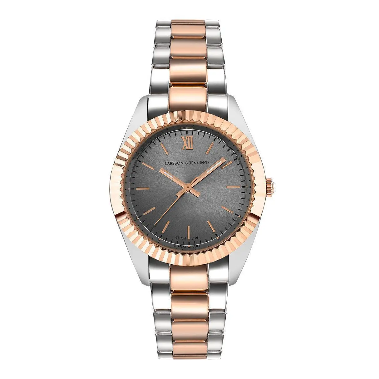 Jade Mixed Rose Gold Grey 36mm