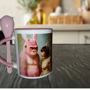 Fashion Ceramic Coffee Mug - Washable, Reuseable, Ideal for Everyday Use