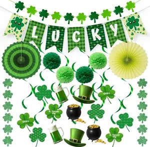 4E's Novelty 24 Pack St. Patrick's Day Decorations Kit