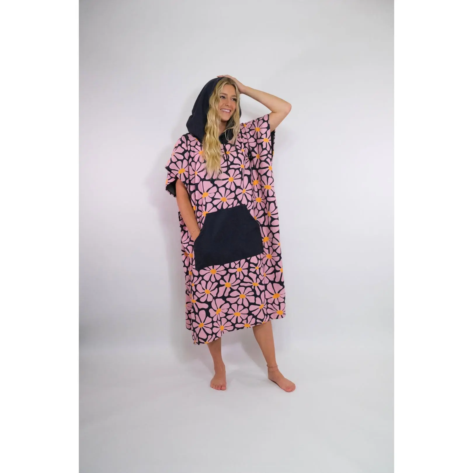 Flower Poncho Towel