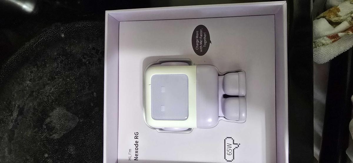 Item: RG 65W Charger Purple