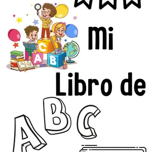 Spanish Alphabet Workbook for Kids