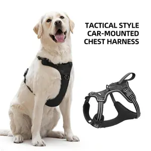 Car Dog Harness Anti-Jump Window, Pet Leash for Medium to Large Dogs, Secure and Durable Dog Vest, Ideal for Travel and Daily Use