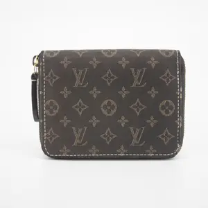 Pre-owned Louis Vuitton Canvas small leather goods Brown Monogram Idylle Coin Case #2061
