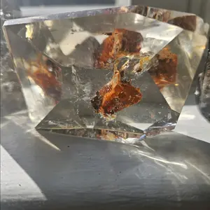 gorgeous Hematite Chunk in AAA quality Quartz