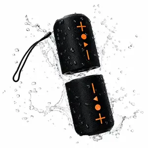 Sodlk 2-in-1 Waterproof Rechargeable Split Wireless Speaker V5.3, 20W Stereo Audio, 12H Playtime, True Pairing, RGB LED Lights, 3.5mm Jack, TF Card Support, for Smartphones Home Outdoor Use