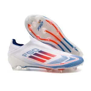 Feizhi Youth Football Shoes Boys Girls TF Studded AG Long Studs Soccer Cleats for Training and Competition
