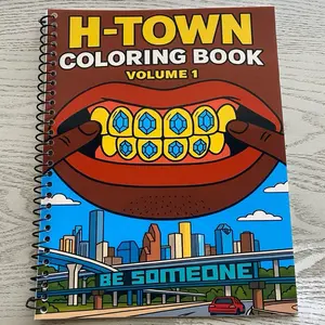 H-Town Coloring Book