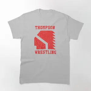 Thompson High School Wrestling T-Shirt - Vision Quest Inspired Design for Fans of Wrestling and Sports, Perfect for Casual Wear
