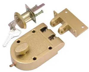 212 MAIN 1120 Single Cylinder Interlocking Deadbolt, Security Door Lock, Door Hardware