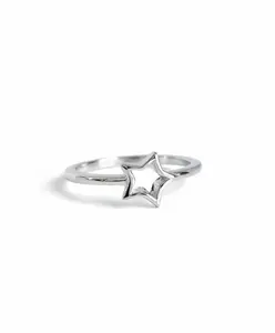 Sterling Silver Shooting Star Ring