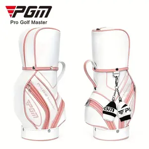[Mini Golf Bag] PGM Women's Mini Golf Bag, Golf Accessory, Compact Handbag | For Carrying Essentials, Perfect for Holding Clothes And Other Items, Also Serves As a Clutch Or Shoulder Bag,