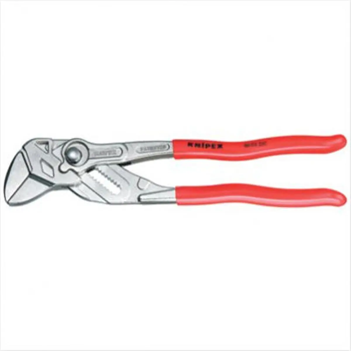 Knipex 10-Inch Adjustable Wrench Plier (414-8603250), Heavy-Duty Metal Body Hand Tool with Parallel Jaws & High-Speed Adjustment, Hand Tools, Ratchet Handle, Edge-Safe Grip, Infinitely Variable Gripping, Play-Free Jaw Surface, Prevents Damage To Edges