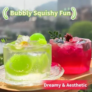 Cute Soda Drink Squishy Toy – Soft Squeeze Stress Relief Fidget, Aesthetic Summer Desk Decor, Stress Relief Decoration