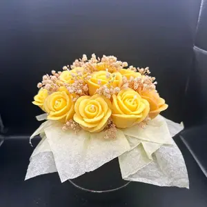 Candle Roses Bouquet