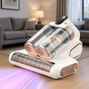 Cordless Vacuum Cleaner - 16kPa Suction, UV-C Light & Ultrasonic Tech for Car Interior, Bed & Fabric Cleaning tool , effortless interior maintenance