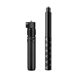 YDSY Compatible with DJI Osmo 360 and Insta360 X2 X3 X4 X5 panoramic cameras 1.2m Invisible Selfie Stick Bullet Time Rotating Handle Tripod