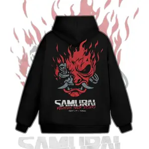 Samurai Reunion Tour Shirt, Cyberpunk Band Hoodie, Graphic Hoodie & Sweatshirt