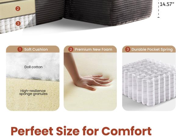 [Christmas]L-shaped Modular Sectional Sofa, Compressed Corduroy Fabric, Modern Style Living Room Sofa Bed, Space-Saving Recliner Design - Convertible Corduroy Sectional Sofa