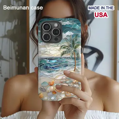 Palm Tree Phone Case for Iphone 16 Pro TikTok Shop