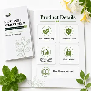 Umex Soothing&Relief Cream User Manual