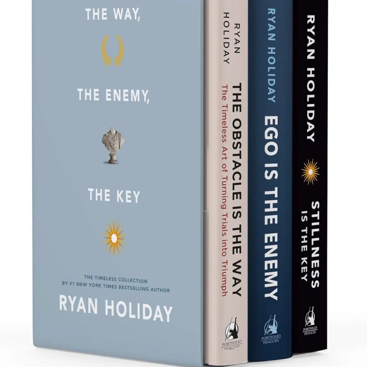 The Way, the Enemy, and the Key: A Boxed Set of The Obstacle is the Way, Ego is the Enemy & Stillness is the Key book