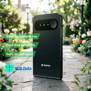 Portable mini WiFi Hotspot - High Speed 4G/5G LTE Mobile WiFi Router, No Contract Pay-As-You-Go, Travel Essential for International Trip/Home/Office, Connect Up to 9 Devices, Secure Personal Hotspot FREE 1GB Data Tri-Band Local tiktokshopspringglowup