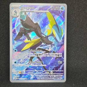 Inteleon 142/132  Mega Evolution Base Set, Illustration Rare, NEAR MINT