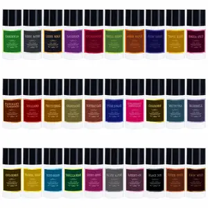 30*10ML Air Freshener Essential Oils - Long Lasting Scent Perfume for Aroma Diffuser,Humidifier,Home Fragrance,Car Interior Accessories Gift