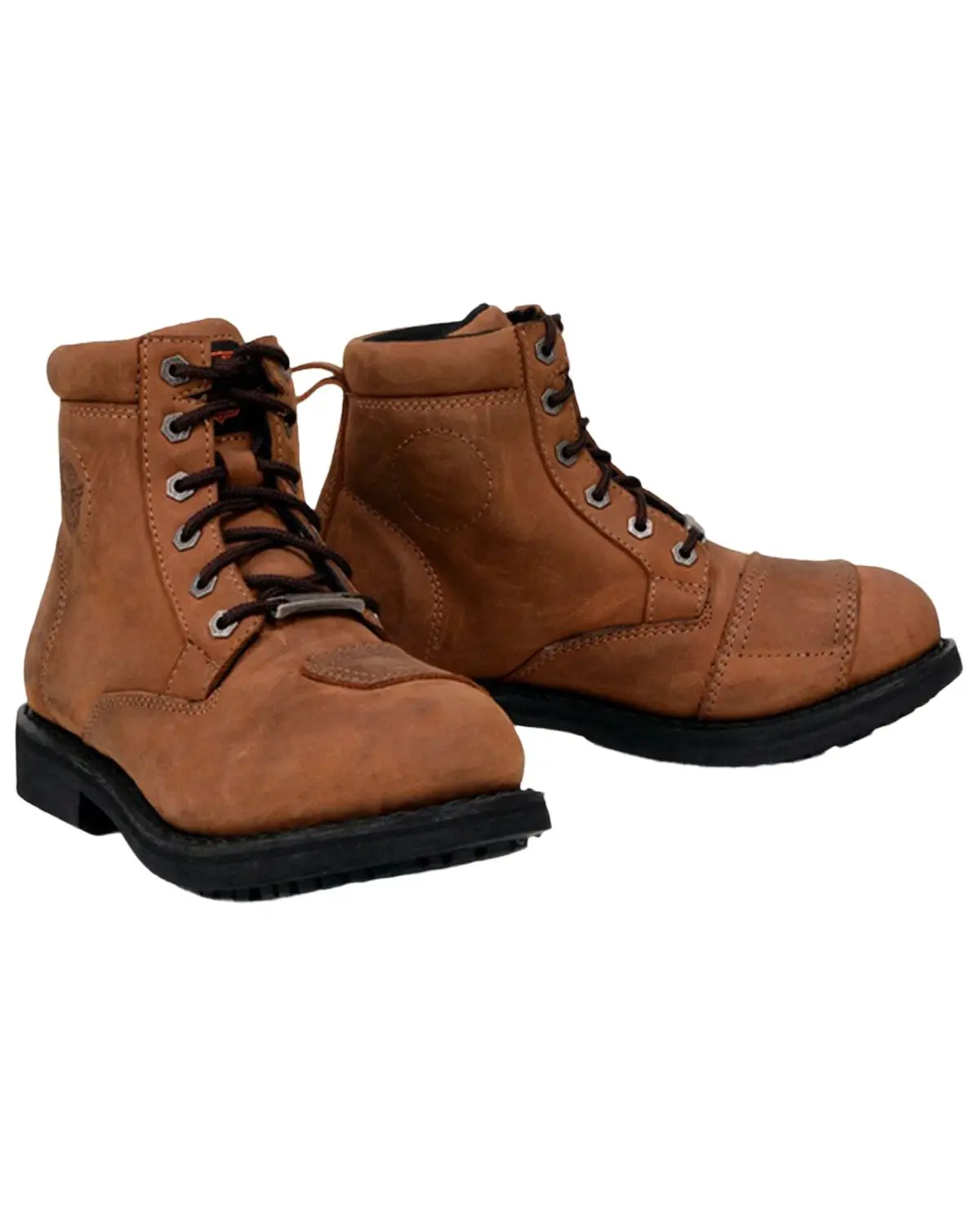 Milwaukee Leather Women's Women'S Shift Changer Lace-Up Motorcycle Boot - Mbl9323