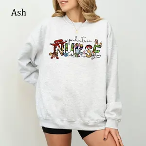 Pediatric Nurse Toy Story Sweatshirt, Cute Christmas Toys Crewneck for Pediatric Nurses, Christmas Nurse Pullover, 2024 Xmas Holiday Womenswear